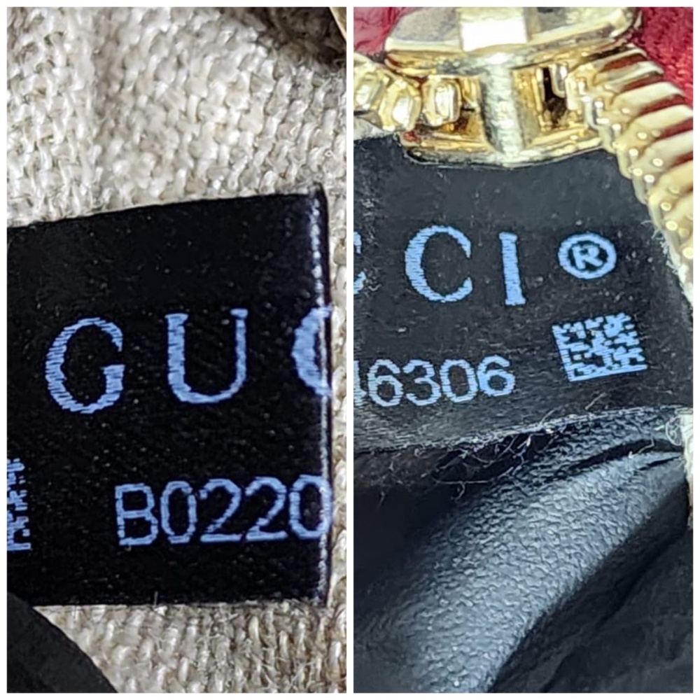 Authentic GUCCI Dollar Calfskin Small GG Charm Dome Bag Red - Picture 6 of 14